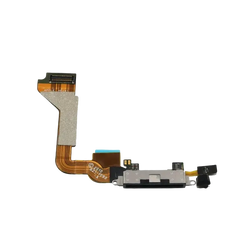 Black flexible usb charging dock flex cable for iphone 4 4s used for usb charging dock replacement