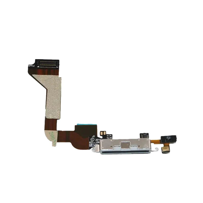 White flexible circuit board usb charging dock flex cable for iphone 4 used in usb charging dock assembly