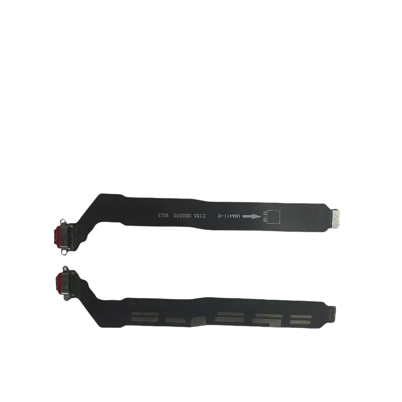 Black usb charging dock flex cable for oneplus nord 2 5g model dn2101 and dn2103 compatible with nord series