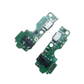 Green circuit board with usb charging ports and black connectors for tecno spark 20 pro plus charging dock flex cable