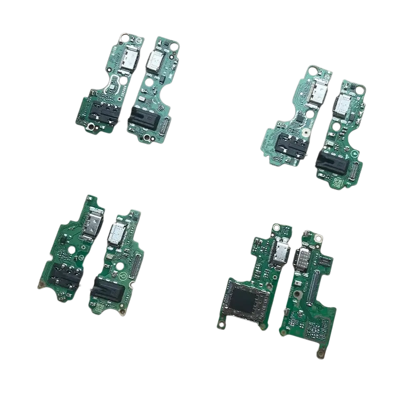 Green circuit boards with usb charging ports for usb charging dock flex cable compatible with tecno spark 20 pro plus