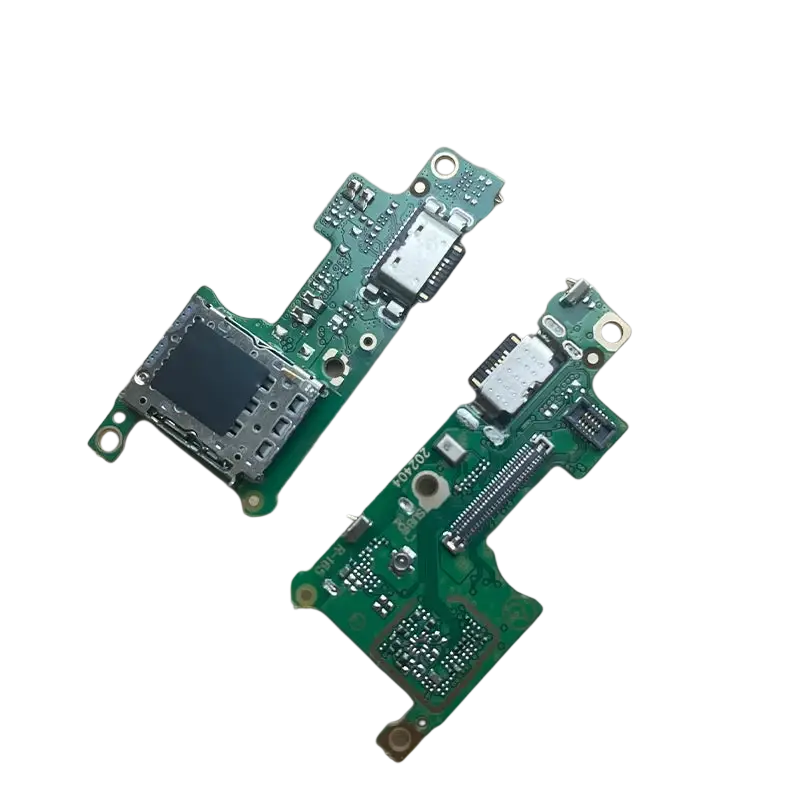 Green usb charging dock flex cable with integrated circuits and ports for tecno spark 20 pro plus charging dock