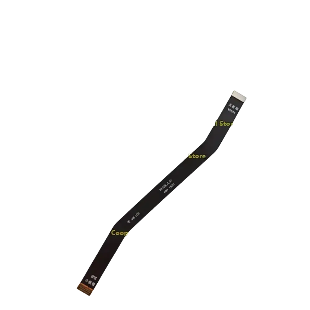 Black flexible ribbon cable with metallic connectors for usb charging dock compatible with lenovo tab m8 hd