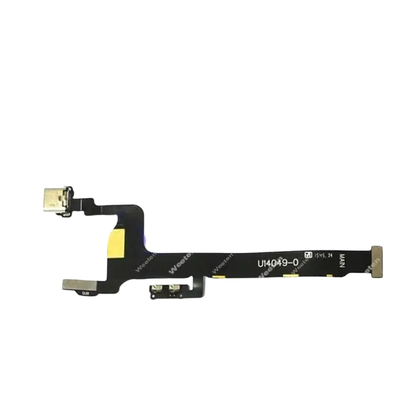 Black flex cable with gold-plated usb charging port for oneplus 2 designed for usb charging flex compatibility
