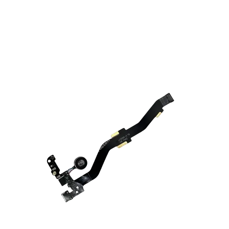 Black flex cable with gold-colored connectors and usb charging port assembly for Oneplus series usb charging flex cable