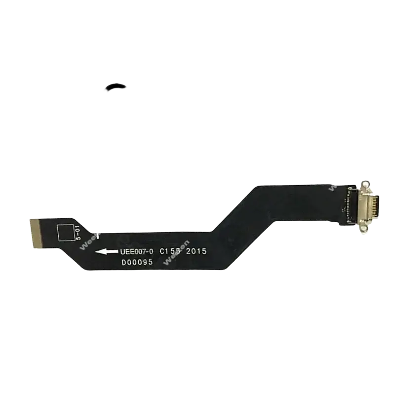 Black flex cable with usb charging port connector for oneplus 8 pro designed for usb charging flex cable use