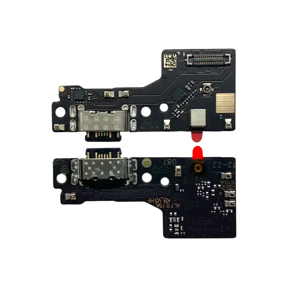 Black usb charging port flex cable with usb-c and components for xiaomi redmi series ensuring protection time
