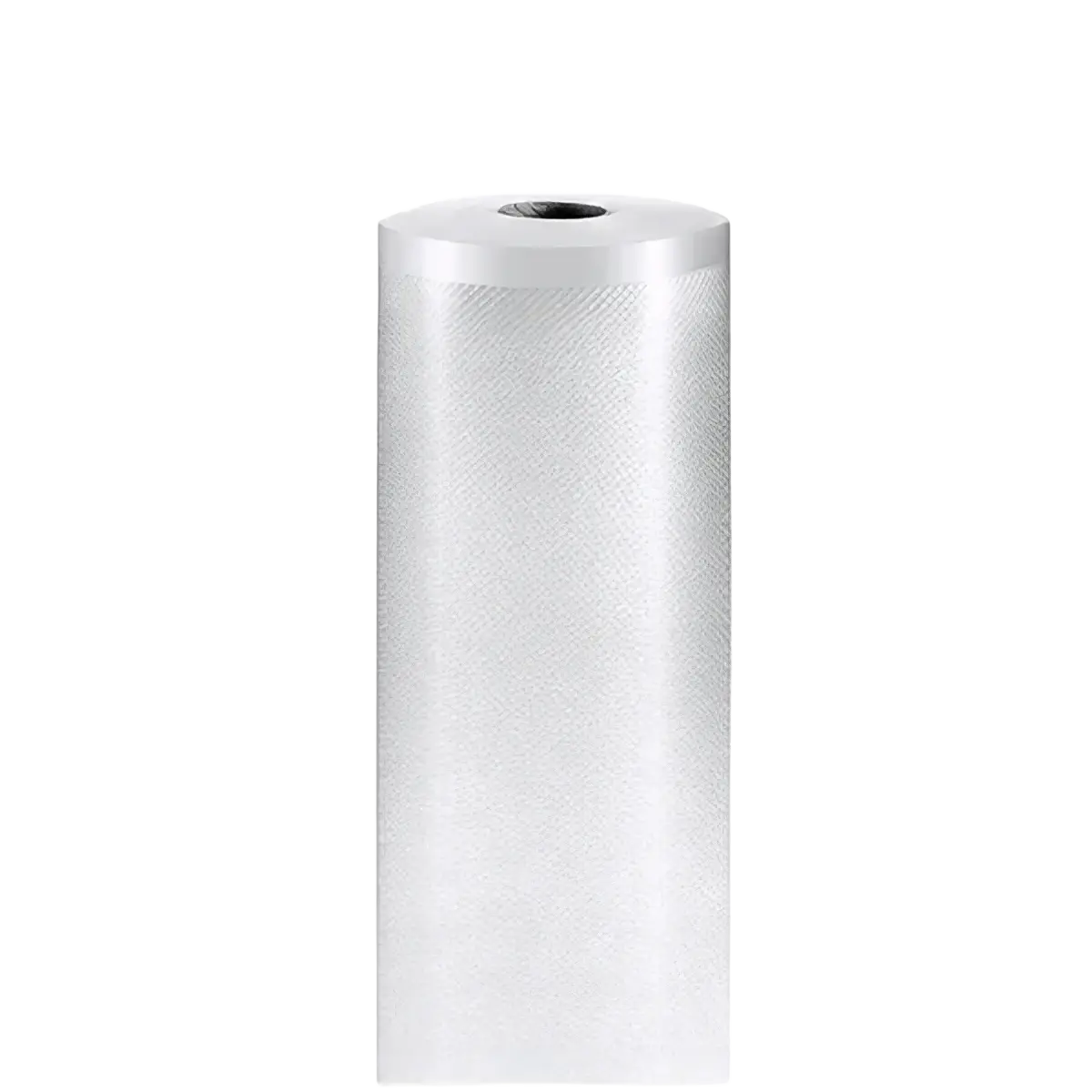 A white textured vacuum sealer film roll 20cm by 1500cm ideal for food vacuum and vacuum bags storage