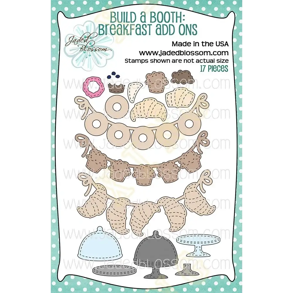 Valentine gnome metal cutting dies and stamps with jaded blossom build a booth breakfast add ons 17 pastel bakery dies