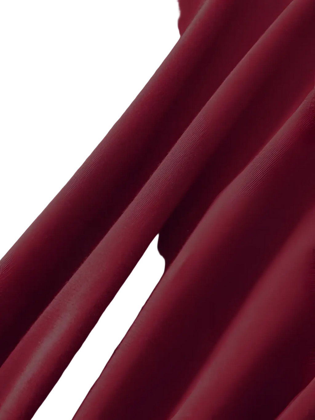 Velvet short sleeve casual tee in rich burgundy velvet fabric with soft plush texture and subtle sheen
