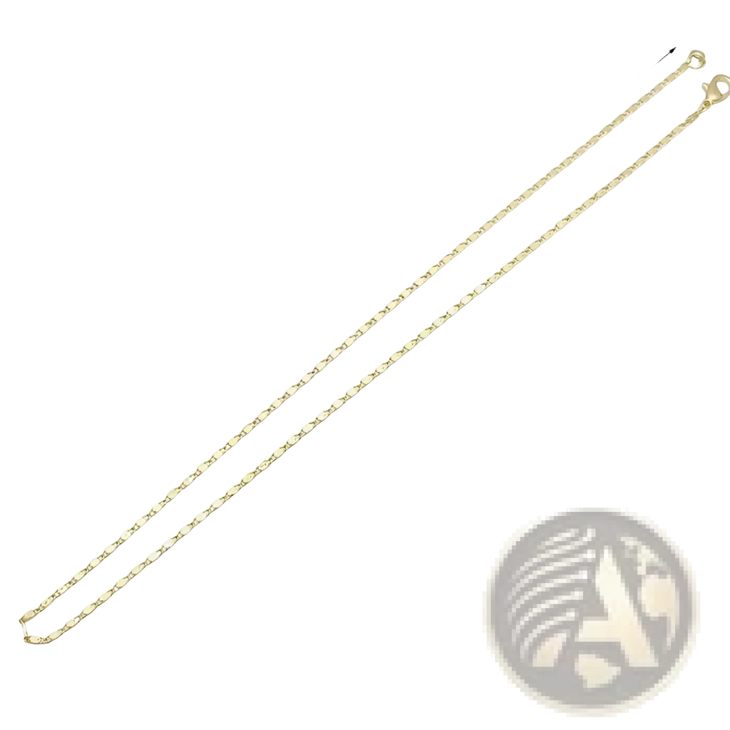 Gold-colored 22cm chain necklace with classic link design and secure clasp for virgin mary gold locket necklace with crystals