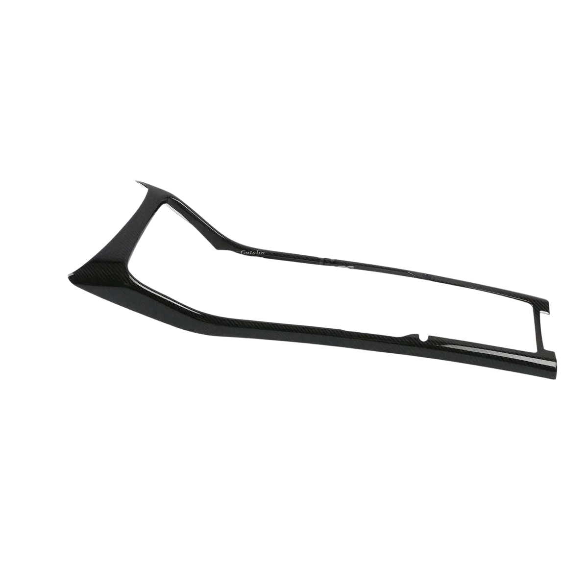Volvo XC40 carbon fiber interior trim kit dashboard piece in black with sleek modern design for 2019 to 2021 models