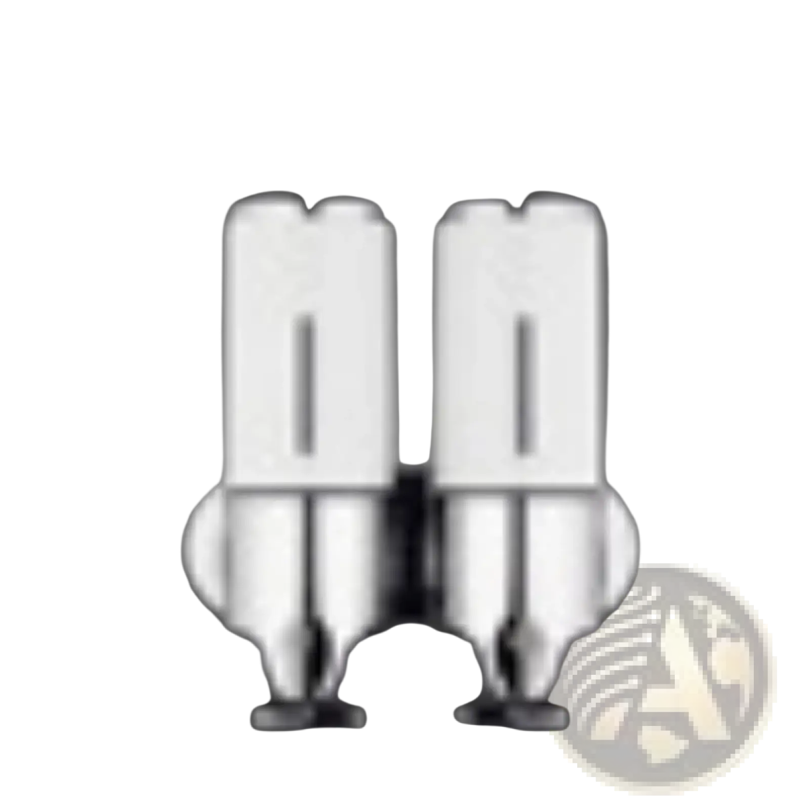 White dual-burner electric stove burner assembly compatible with wall mounted chrome abs soap dispenser pump