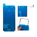 Blue protective screen film with waterproof seal sticker for iphone 14 pro max plus mini adhesive lcd use