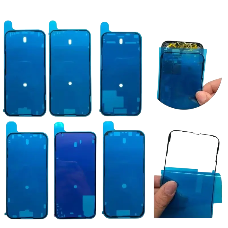 Blue protective film waterproof seal sticker for iphone pro max plus mini adhesive lcd screens