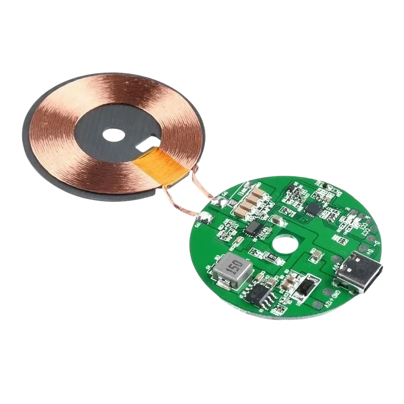 Yoinnovati wireless charger board 20w qi pcba module with coil and circuit board for efficient wireless charging