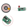 10w wireless charger diy transmitter module circuit board set with micro-usb port for efficient wireless charging