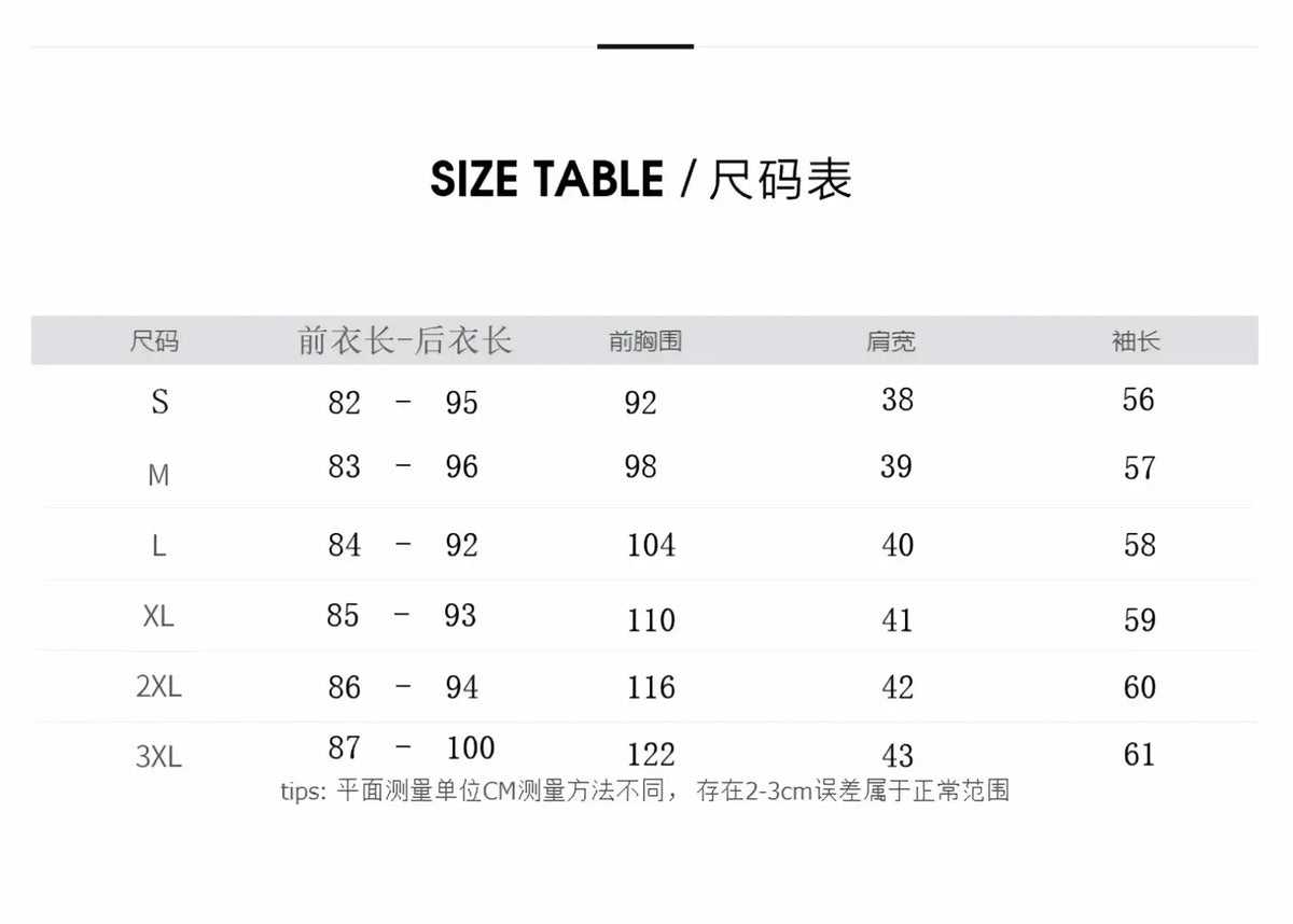 Size chart in centimeters for women plaid linen cotton blouse long sleeve top showing sizes s to 3xl