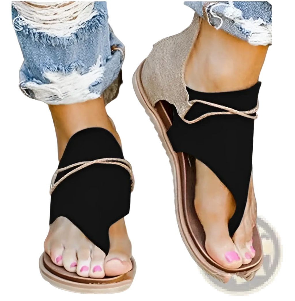 Women sandals animal print flat thong strappy shoes featuring black and tan platform sandals with woven straps