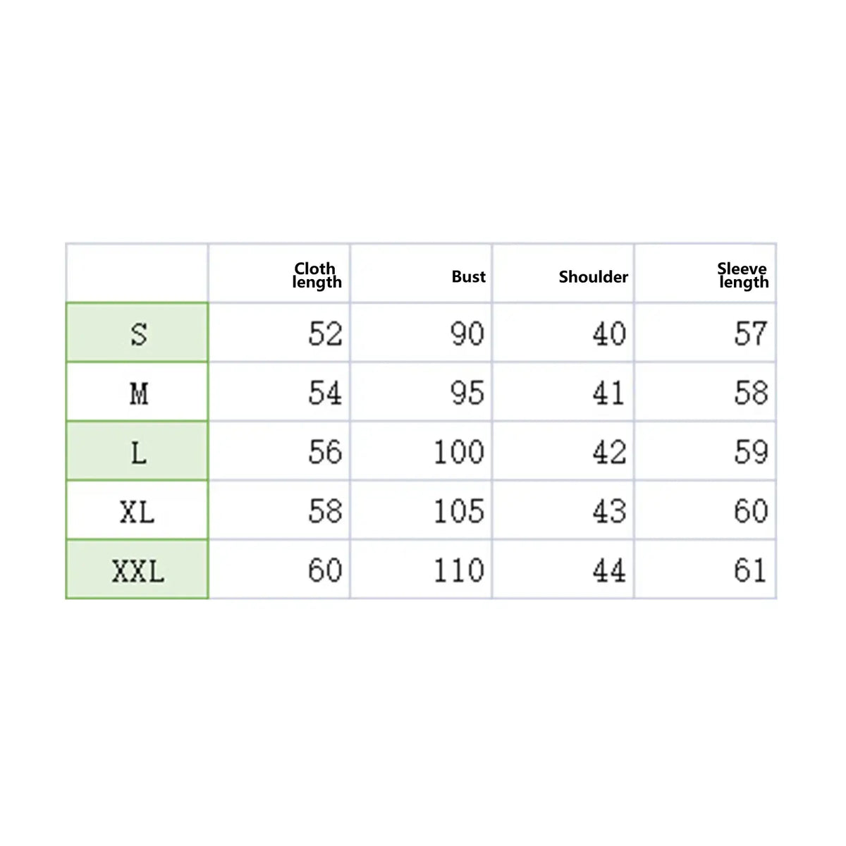 Women slim fit denim jacket size chart in centimeters for casual button down jean coat sizes s to xxl