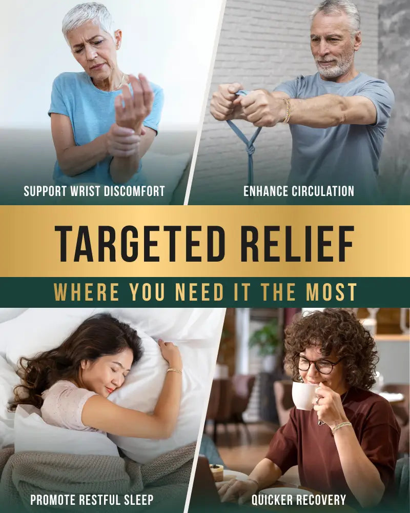 Blue braided copper cuff bracelet with tri-tone magnetic therapy designed as a wrist support band
