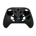 Black silicone protective case skin for xbox controller designed to fit snugly over buttons and joysticks