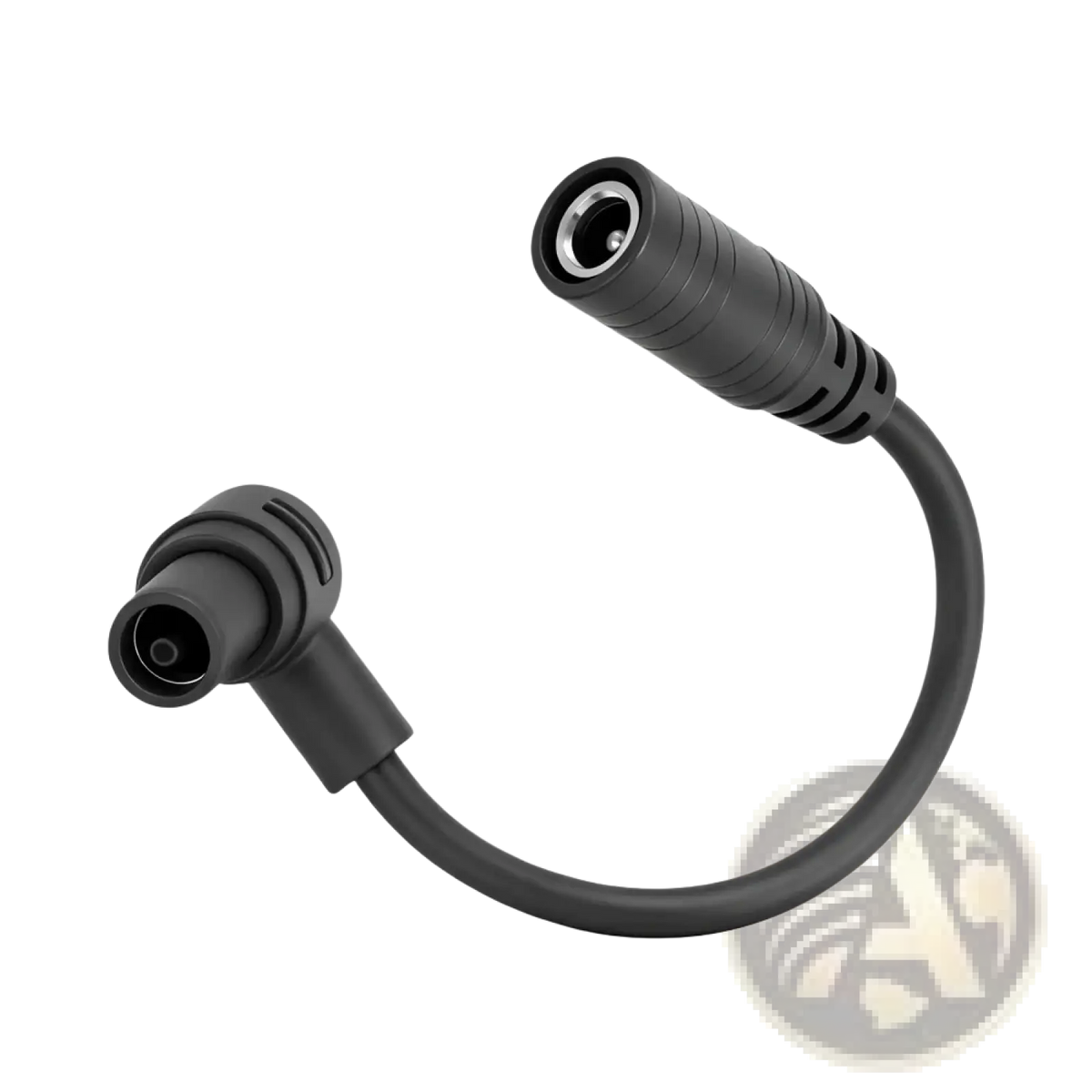 Black plastic angled adapter cable with curved connector for xiaomi 4 ultra charging port adapter cable