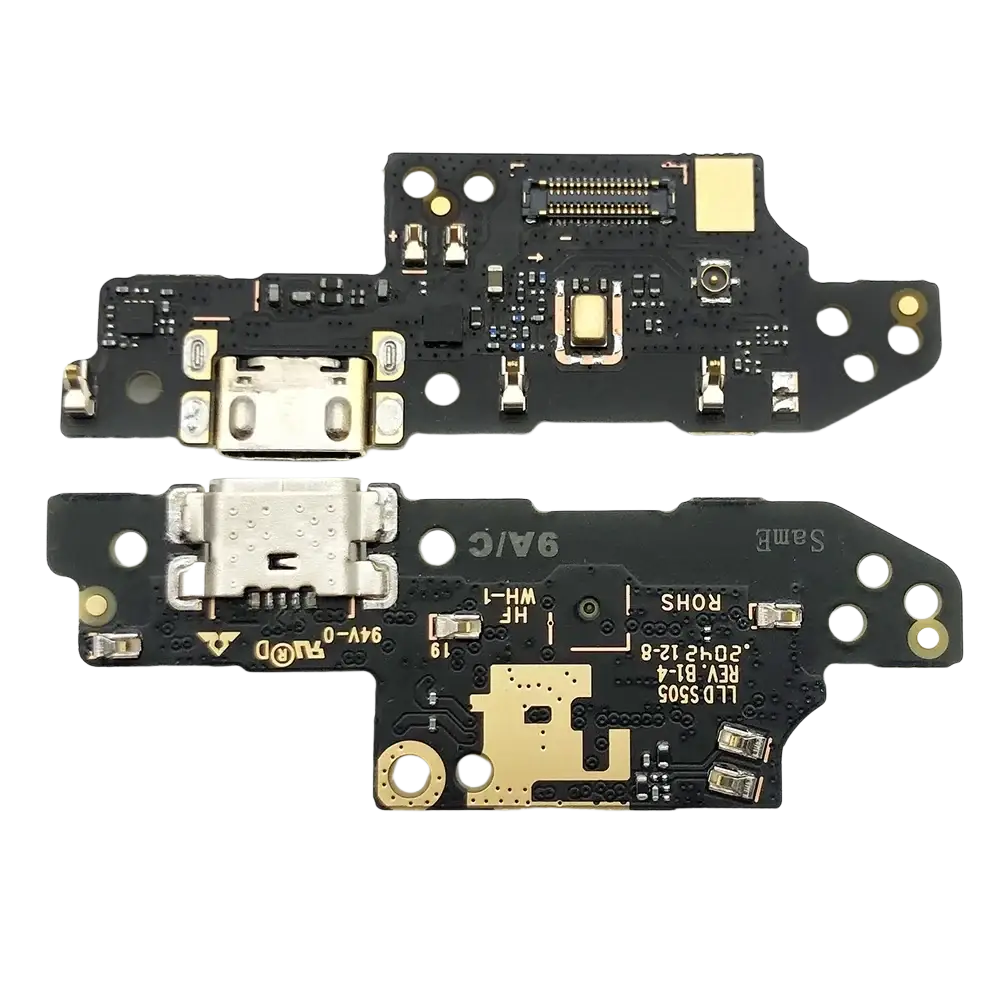 Black and gold usb-c charging board flex cable for Xiaomi Redmi 10c 10a 13c 14c smartphone china post shipping