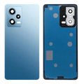 Light blue gradient back glass panel with sleek glass finish and integrated camera for xiaomi redmi note 12 pro replacement