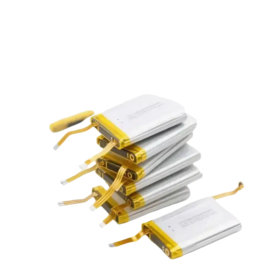Stack of slim silver lithium polymer ykaiserin ba-8300e batteries with gold terminals for pantech im-100 im-100k with high capacity