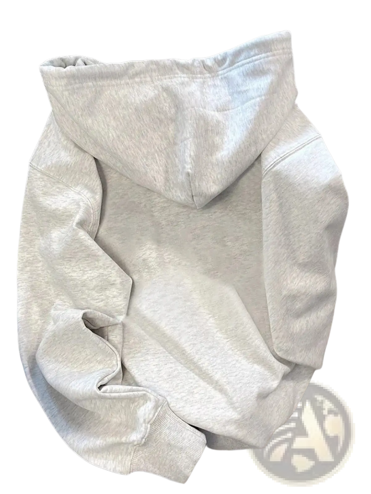 Zoki women cute zip up hoodie in soft heathered gray with thick cozy fleece and ribbed cuffs